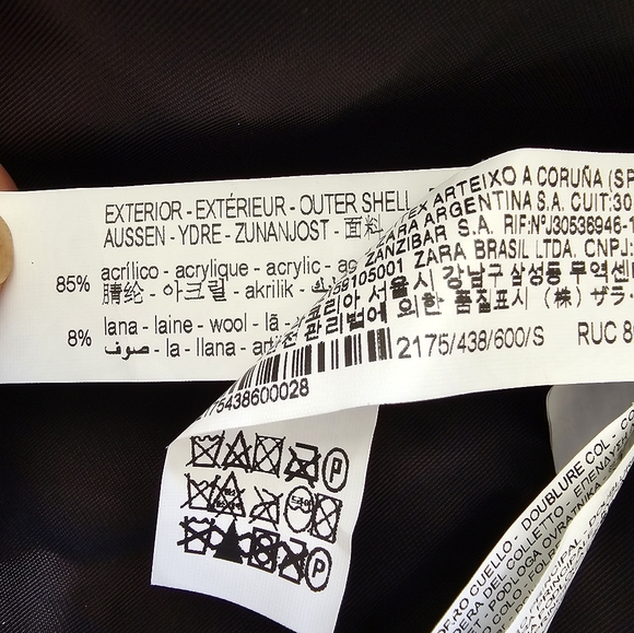 Zara red plaid blazer - Picture 8 of 8